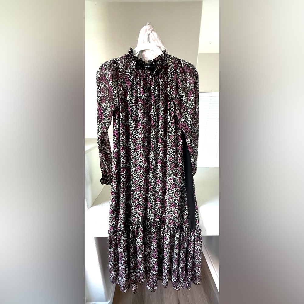 ME+EM Floral High-Low Maxi Dress Size 6 New - Picture 2 of 12